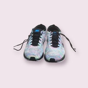 Nike flyknit racer athletic shoes for women